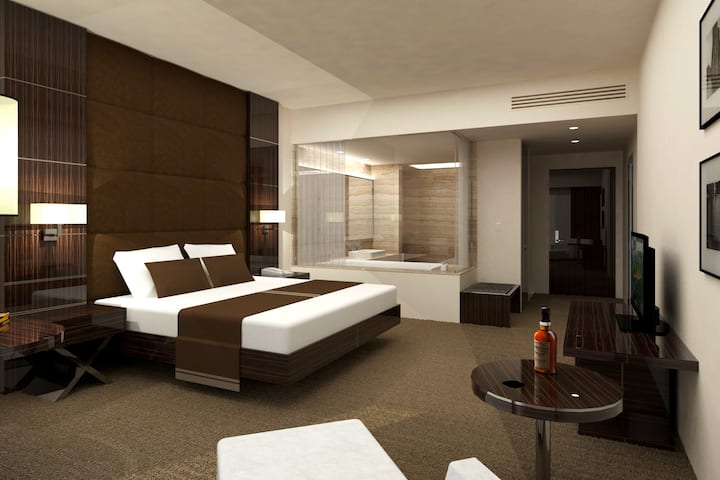 Guest room at the Wyndham Legend Halong Hotel in Halong, Other than US/Canada